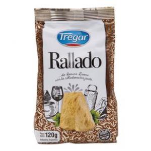 * Queso Reggianito Rallado Tregar X 120 Gr