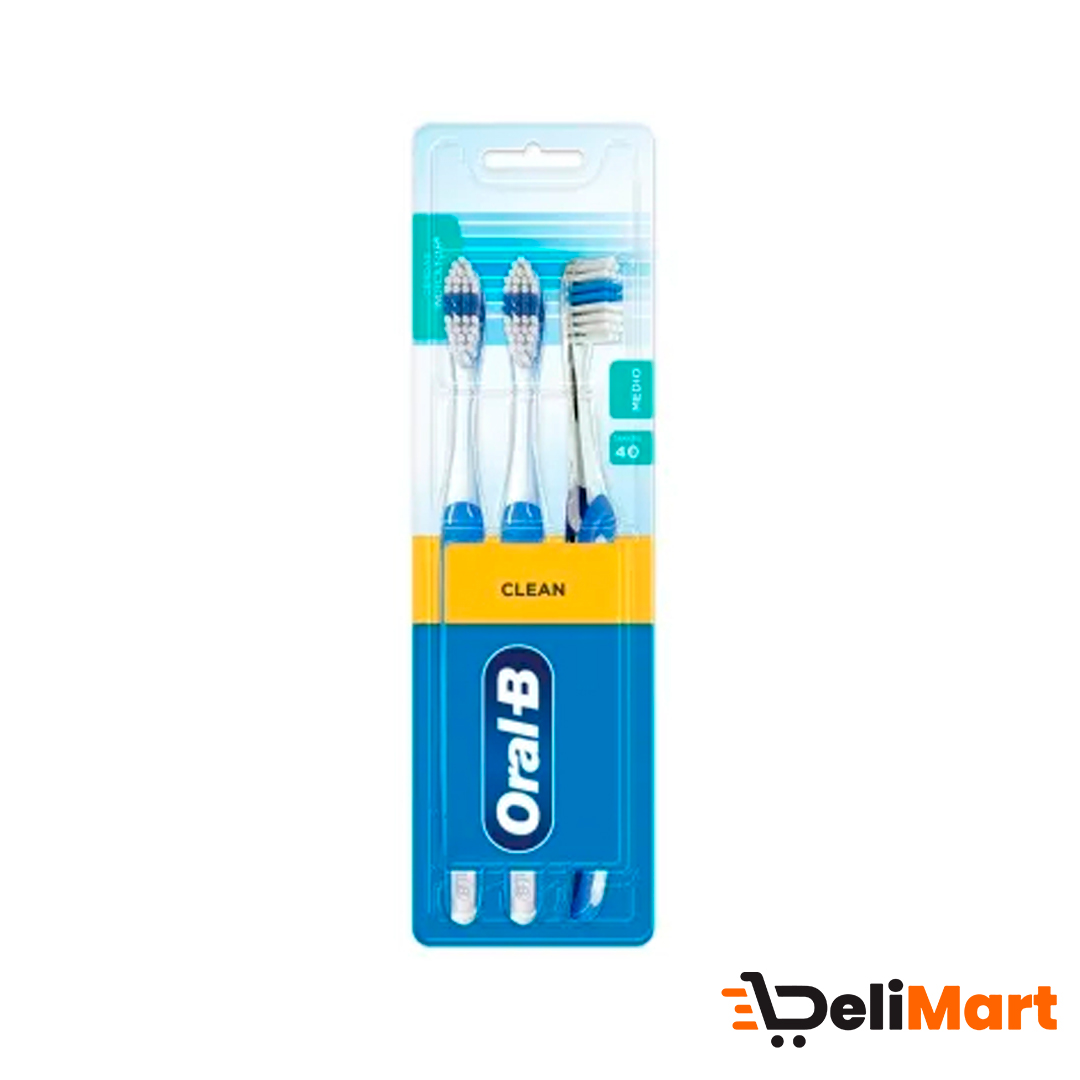 Cepillo Oral B Clean Indicator x3
