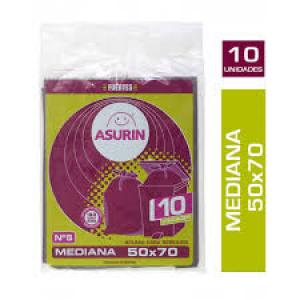 Bolsa Para Residuos Mediana Asurin 50x70 10Und