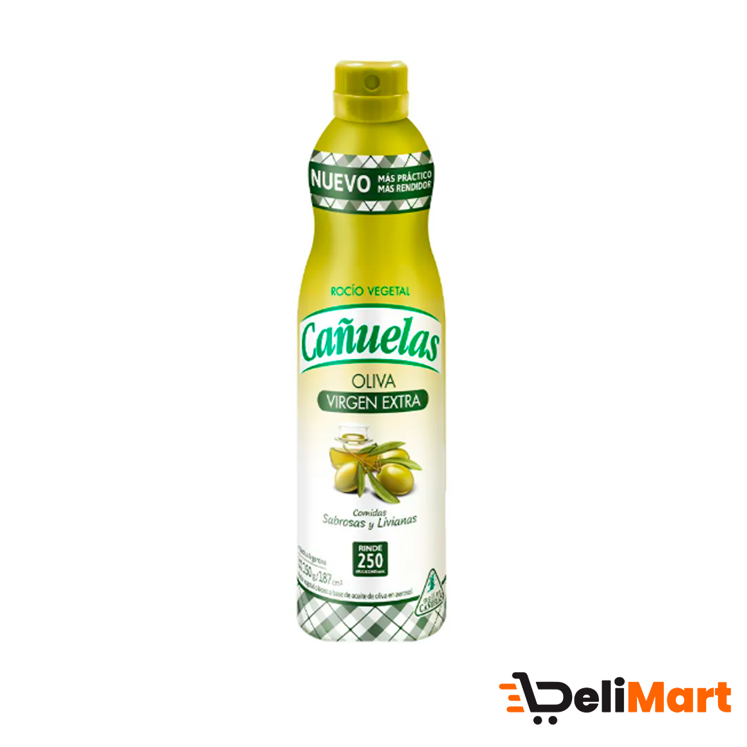 Aceite Vegetal Oliva Cañuelas En Aerosol  X 150 Gr