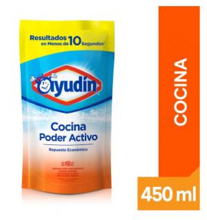 Ayudin Cocina Poder Activo 450 Ml