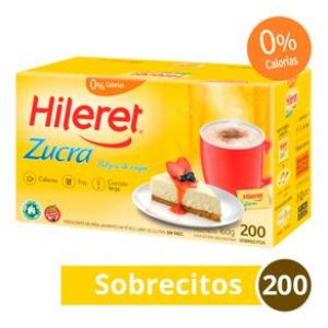 Endulzante Zucra Hileret X 200 Sobrecitos