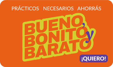 Bueno, bonito, barato
