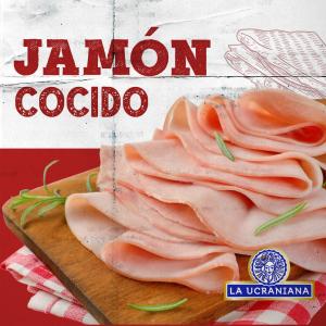 Jamon Cocido La Ucraniana x 250 gr Envasado al Vacio
