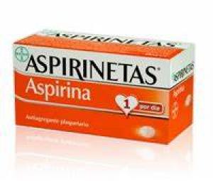 Aspirinas Aspirinetas x100mg 98 comprimidos