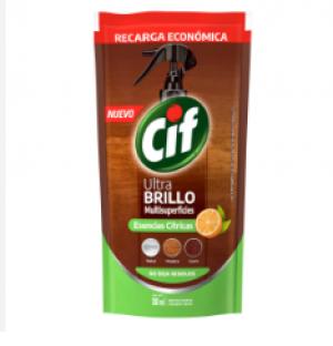 Cif Ultra Brillo Multisuperficies Esencias Citricas Dp 380 Ml