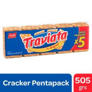 Galletitas De Agua Traviata 505 Gr