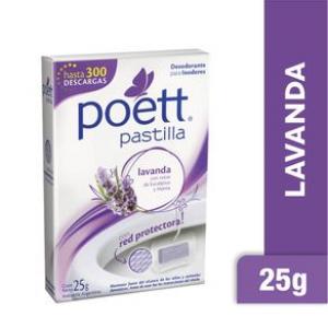 Pastilla Para Inodoros Poett Lavanda 25 Gr