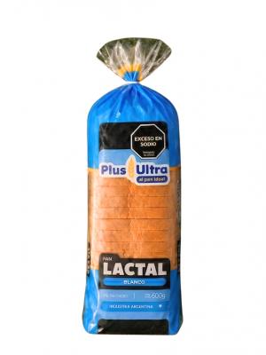 Pan Lactal Blanco Plus Ultra x600 Gr