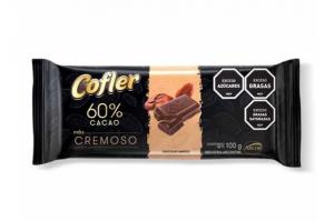 Chocolate Amargo Cofler 60% Cacao X100 Gr Mas cremoso