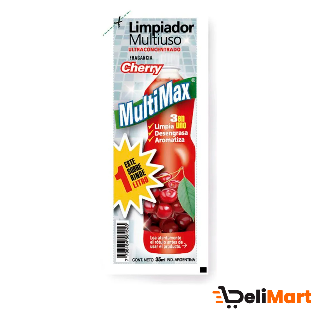 Limpiador Multiuso Multimax  Cherry Rind 1lts