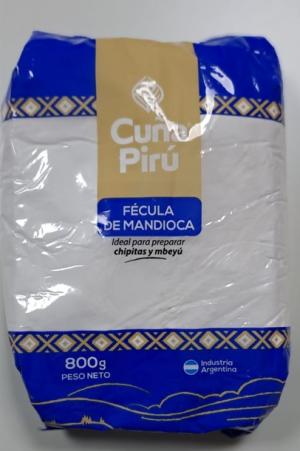 Fecula de Mandioca Cuña Piru X800g