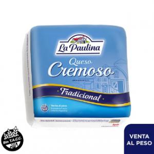 Queso Cremoso Fraccionado La Paulina 1Kg Aprox