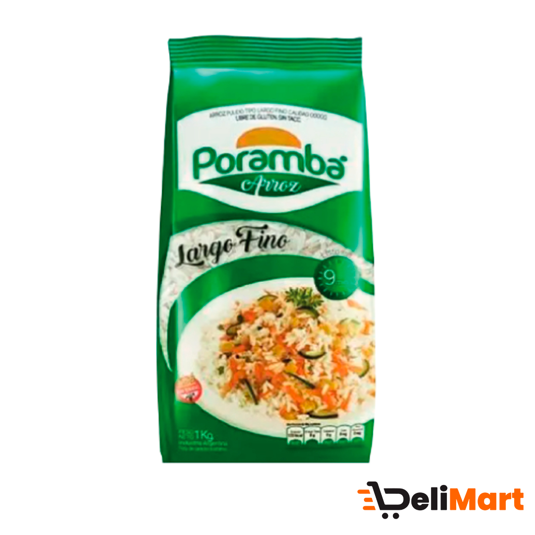 Arroz Largo Fino Poramba 1 Kg