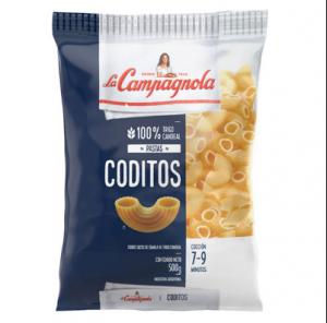 Fideos Coditos La campagnola 500 Gr