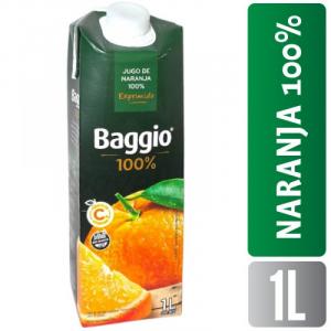 Jugo Baggio Naranja 100% Exprimido X1Lt
