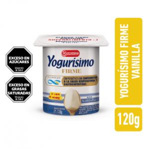 * Yogurisimo Entero Firme Vainilla 120 Gr