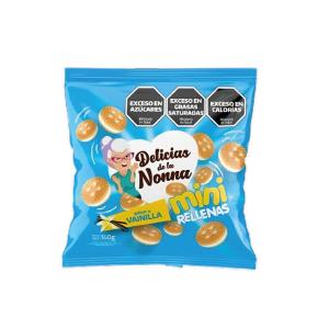 GALLETITAS RELLENAS DELICIAS DE LA NONNA X160G VAINILLA