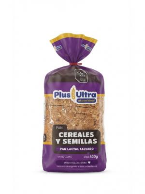 Pan Lactal Cereales y Semillas Plus Ultra x 400 Gr