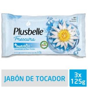 Jabon Plusbelle Frescura 3u 125gr