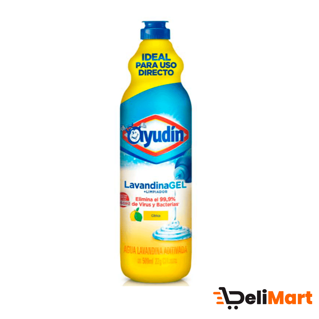 Lavandina en Gel Citrica Ayudin x 500cc