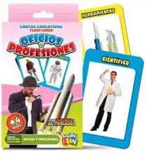 CARTAS EDUCATIVAS FLASH CARDS OFICIOS Y PROFESIONES