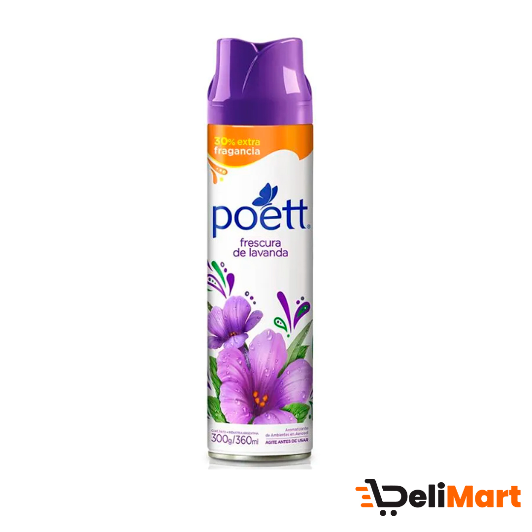 Aromatizante De Ambiente Poett Frescura De Lavanda x 360 Ml