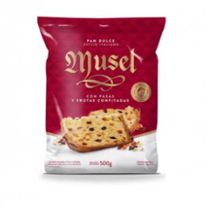 Pan Dulce con Frutas Musel 500 Gr