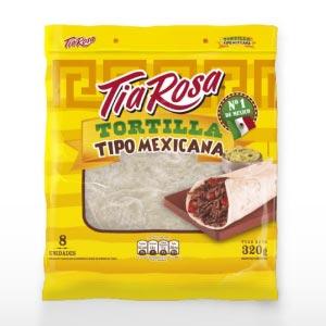 * Tortilla Tipo Mexicana Tia Rosa 10 unidades