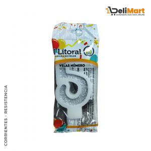 Velas Blancas El Litoral Numero ¨5¨