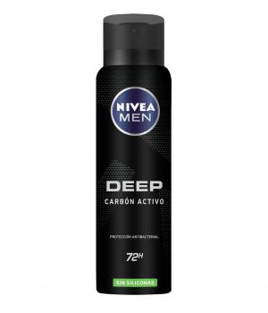 Desodorante Nivea Men Deep Beat Carbon Activo 150 Ml