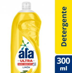 Detergente Ala Ultra Limon 300 Ml