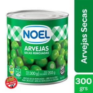 Arvejas Secas Remojadas Noel X 300gr