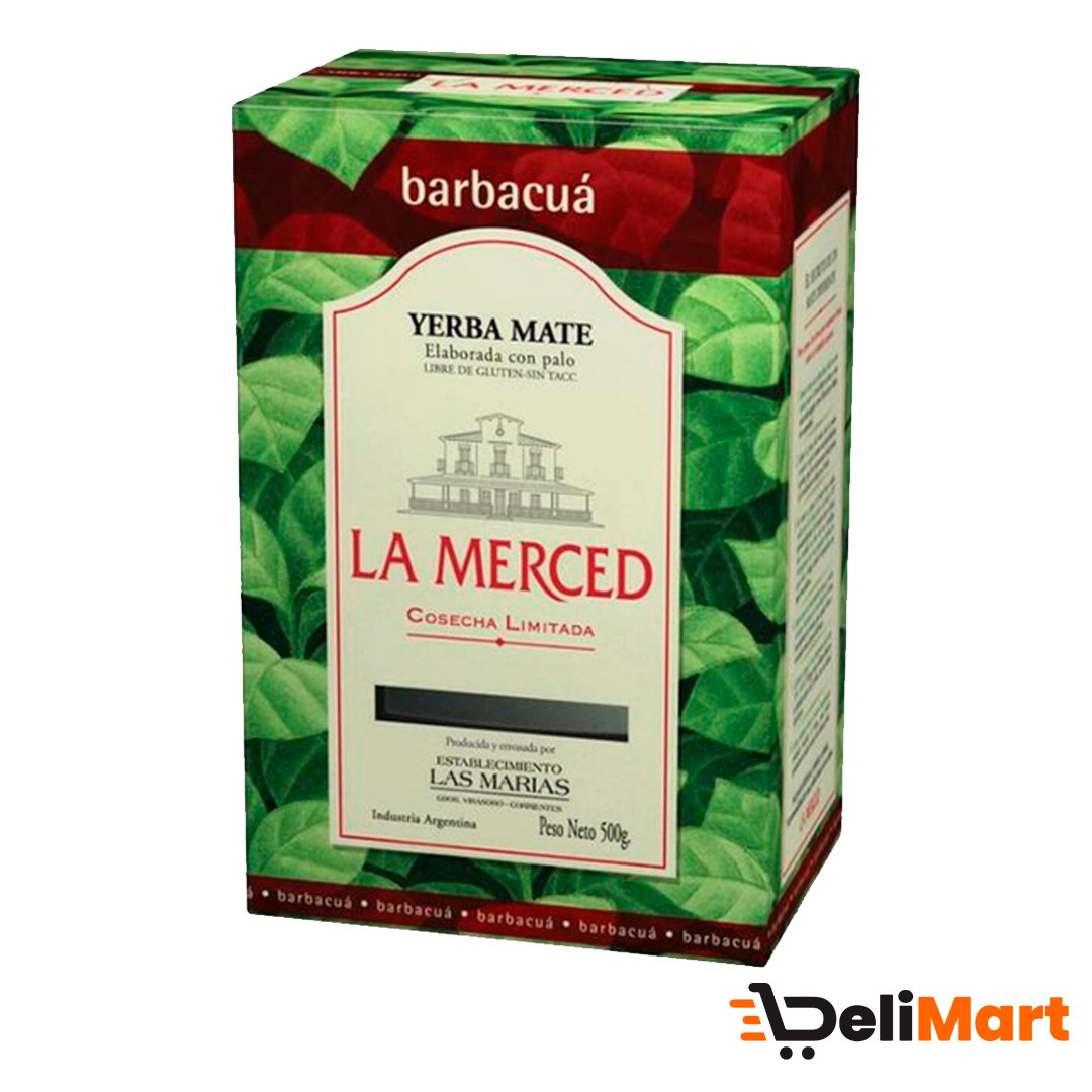 Yerba Mate Brbacua La Merced 500 Gr