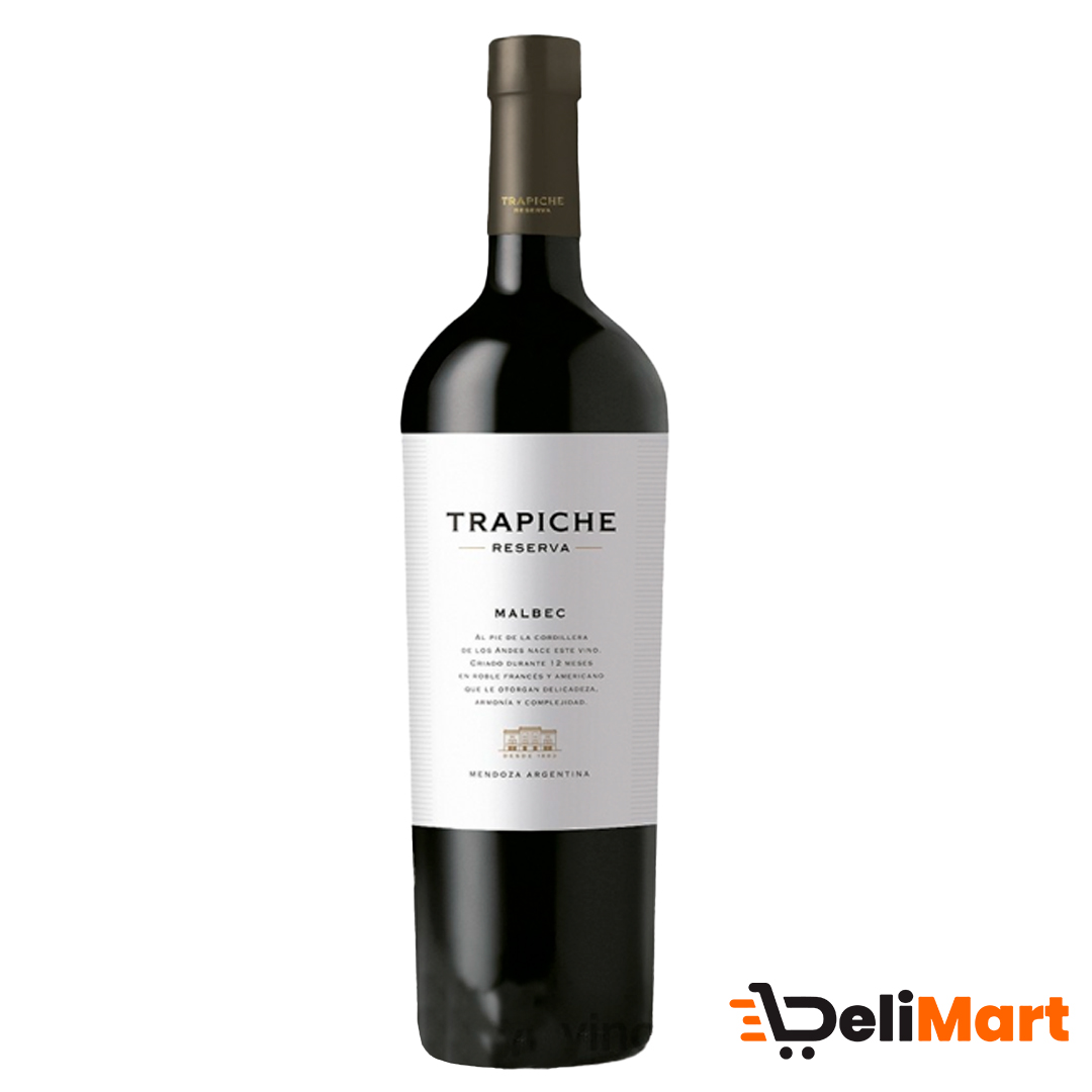 Vino Malbec Trapiche Reserva 750 Cc