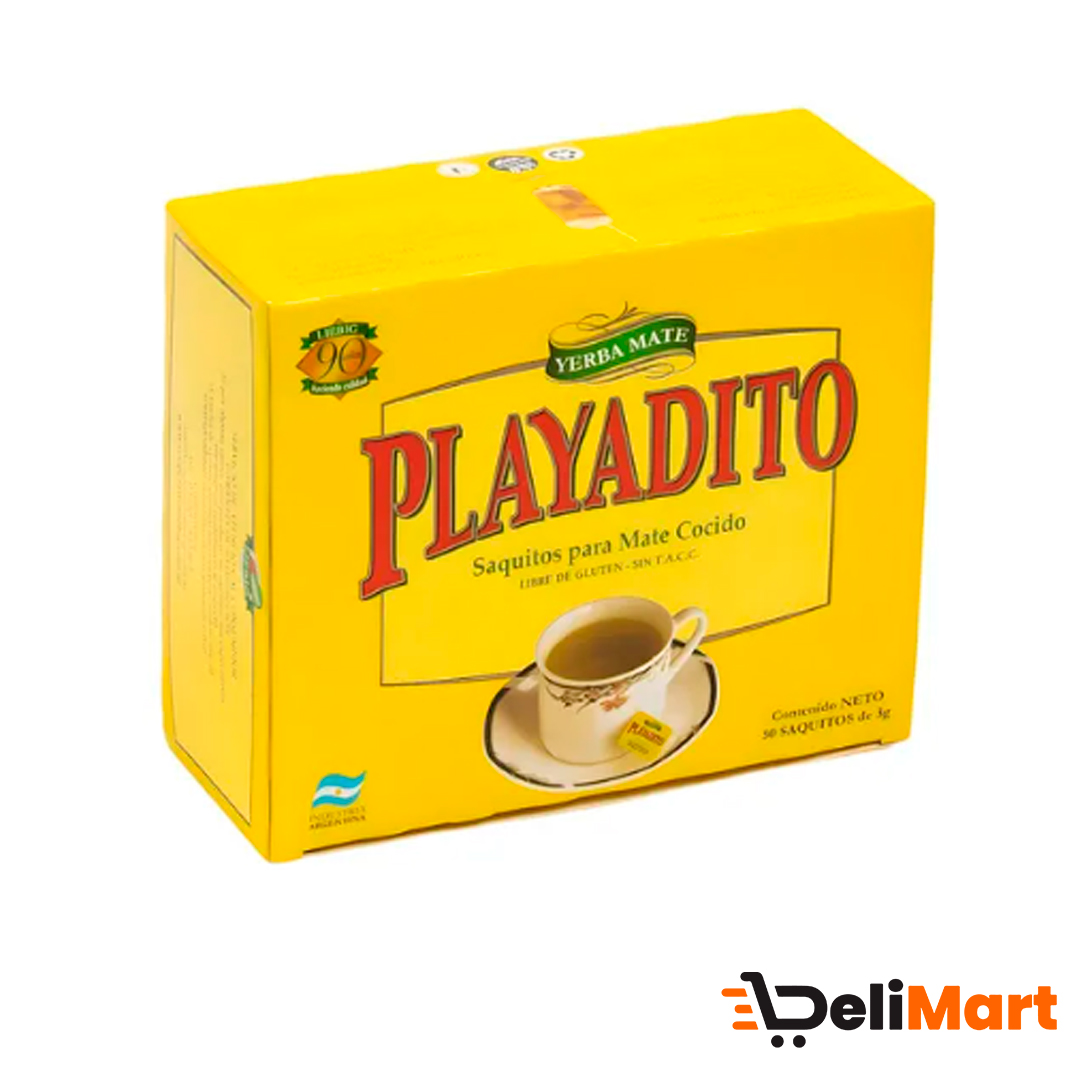 Mate Cocido Playadito En Saquitos X 50 Un