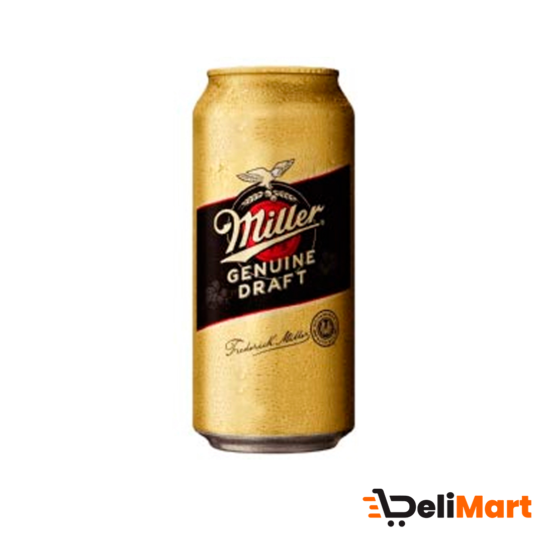 Cerveza Rubia Miller Genuine Draft Lata  x 473 Ml