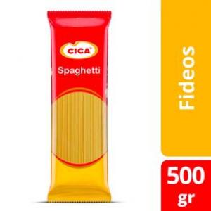 Fideos Spaghetti Cica 500 Grs