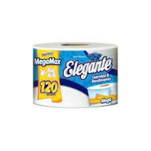 Papel Higienico Elegante Mega Max 120 Metros