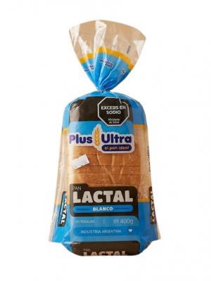 Pan Lactal Blanco Plus Ultra x400 Gr