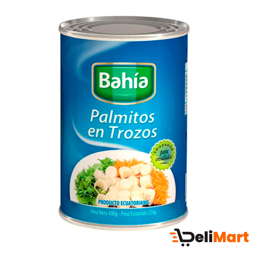 Conservas Vegetales Palmitos En Rodajas Bahia 400 Gr