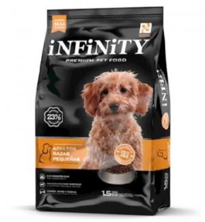 Alimento Para Perros Adultos Razas Pequeñas Infinity Premium 1.5kg