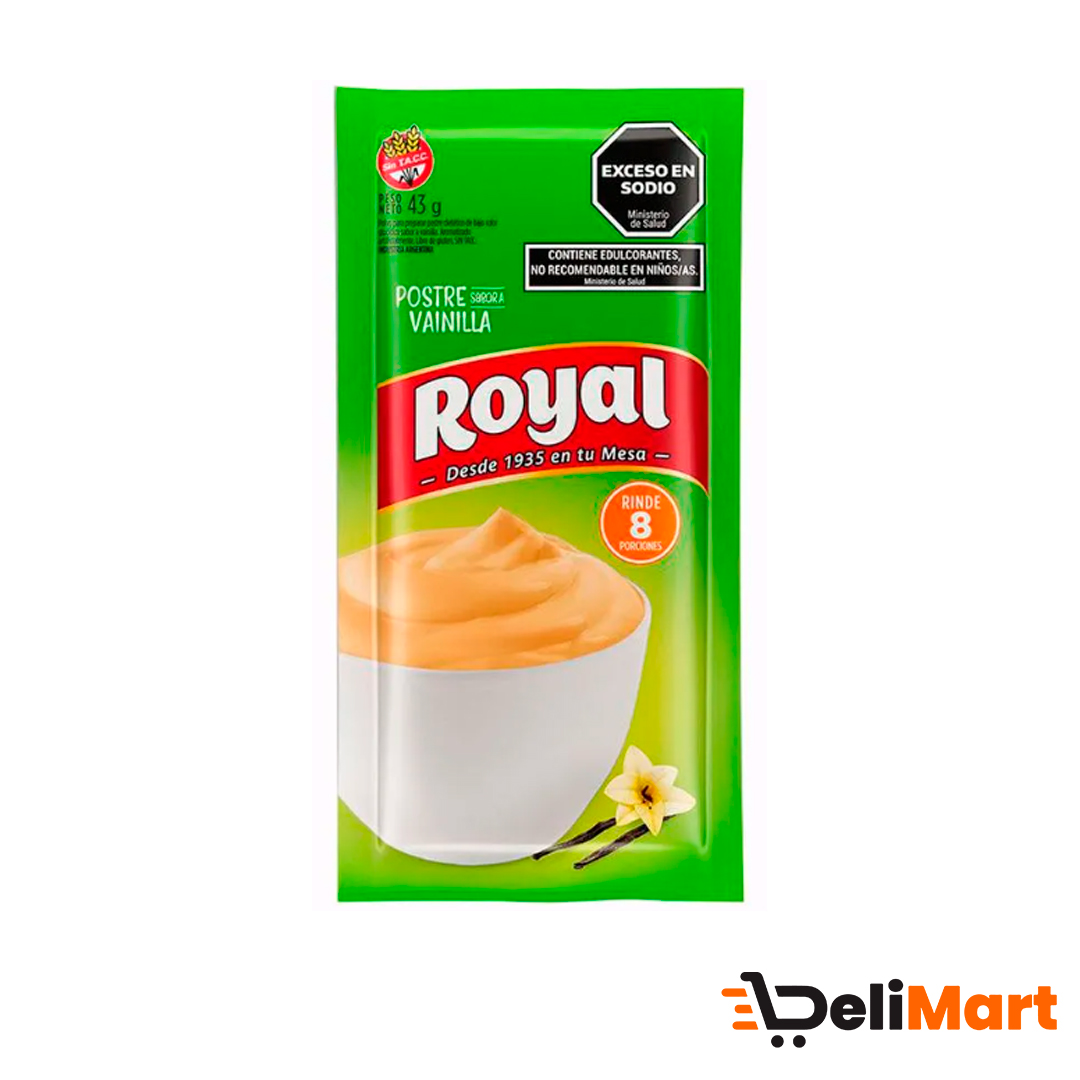 Postre Royal Vainilla Light 43 Gr