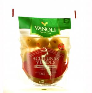 Aceituna Verdes Rellenas Vanoli x 80 gr