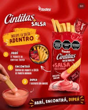 Galletitas Cintitas + Salsa Dip Panceta x145 Gr