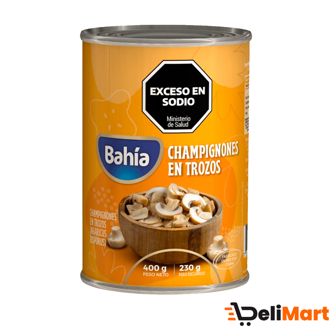 Champignones En Trozos Bahia 184 G
