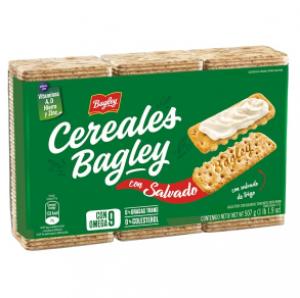 Galletitas de Cereales Bagley Con Salvado X3und