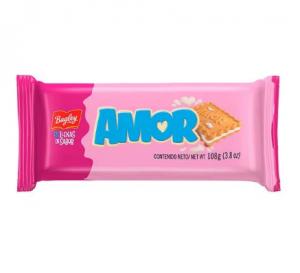 Galletitas Rellena Amor 110 Gr