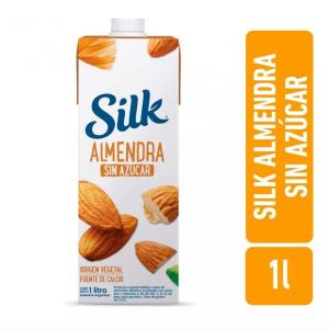 Leche De Almendras Natural Sin Azucar Silk 1L