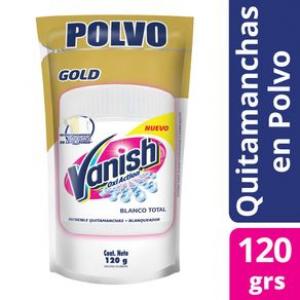 Quitamanchas Polvo Vanish White Repuesto 120 Gr